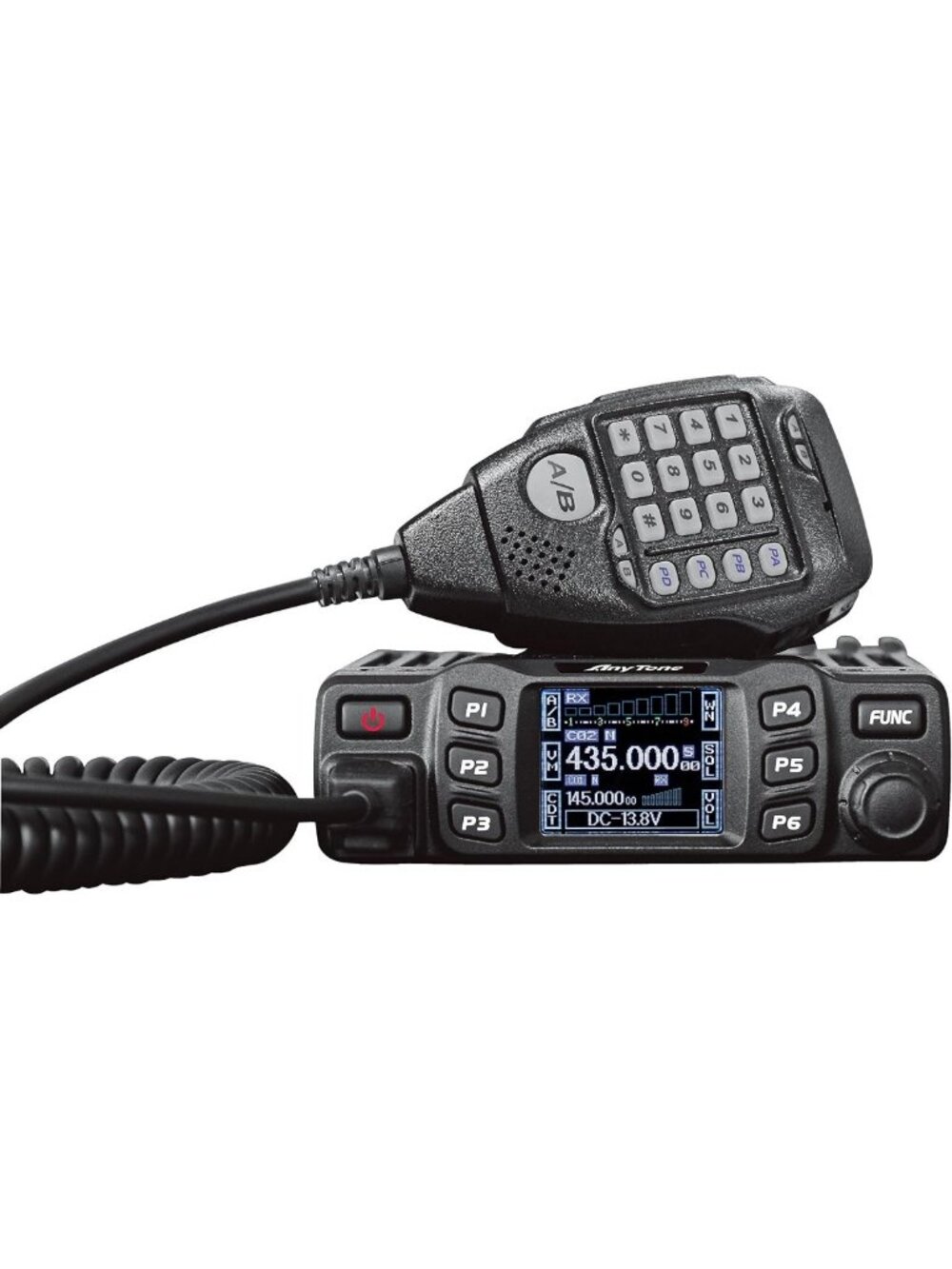 Dual Band VHF/UHF Two-Way Radio Transceiver for Mobile Communication